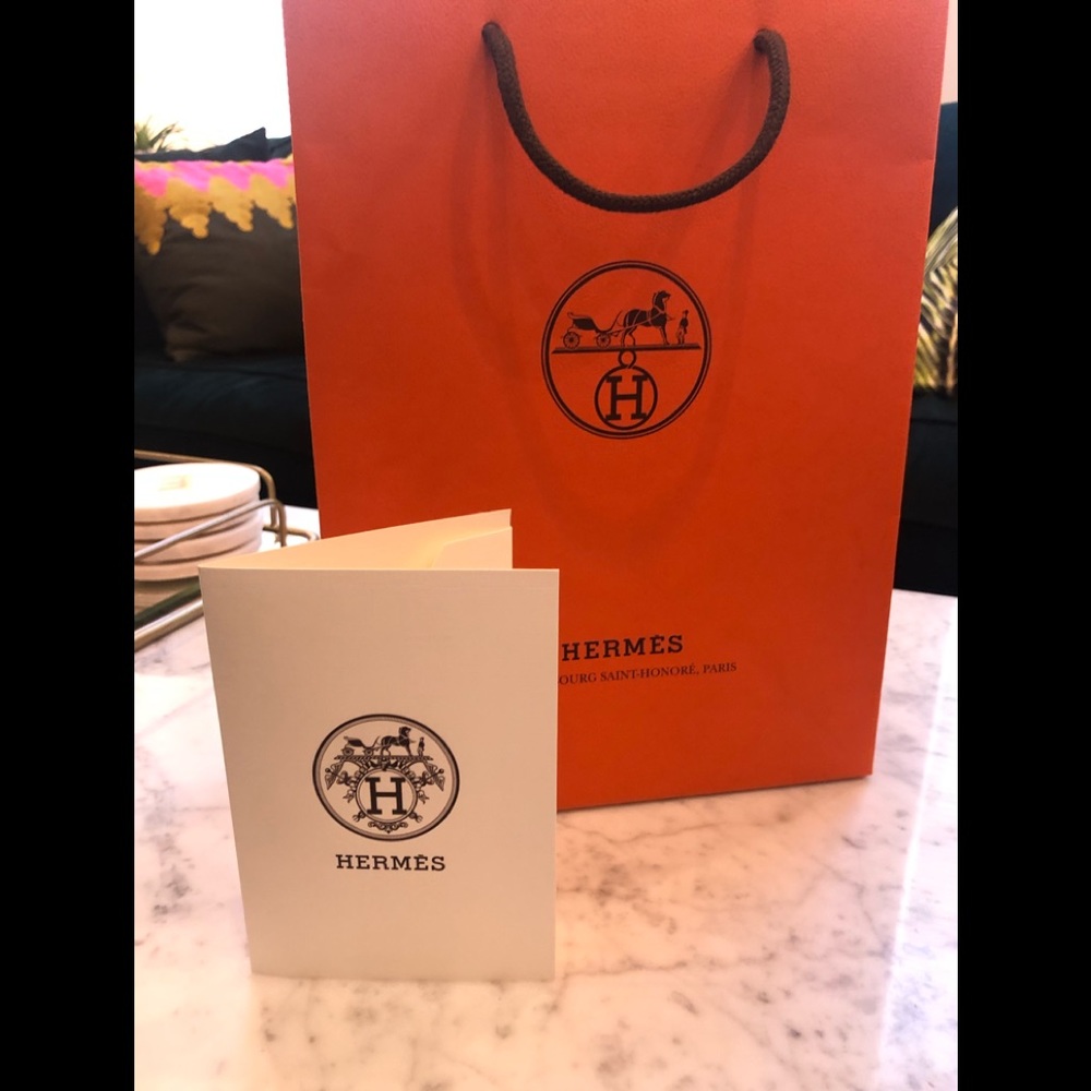 Hermès gift bag